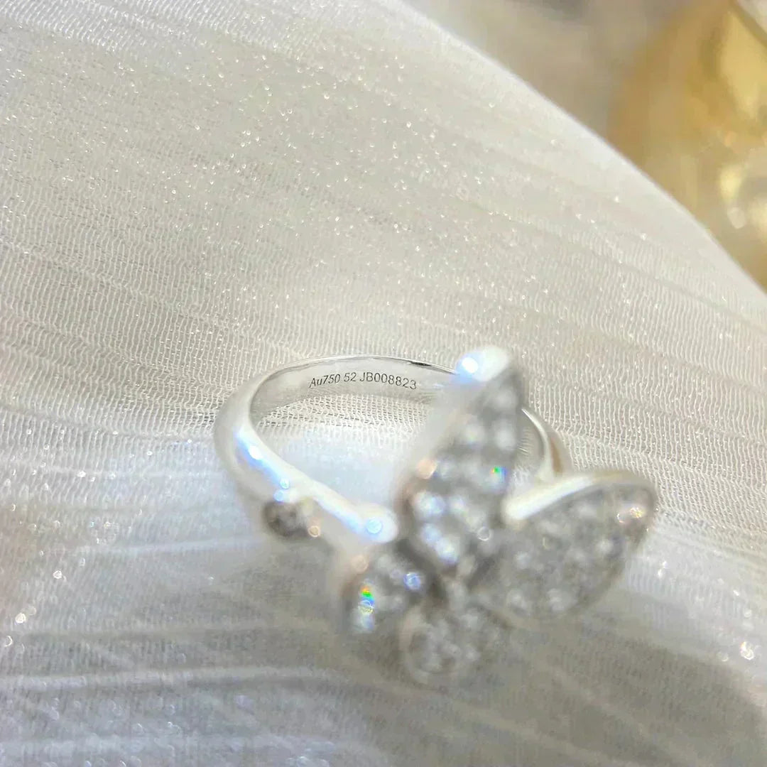 [OAKJURI Jewelry]BUTTERFLY DIAMOND RING
