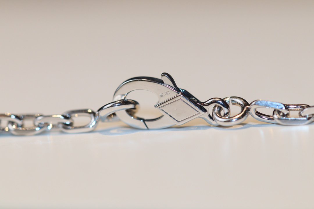 [OAKJURI Jewelry]CLOVER 20 MOTIFS ONYX DIAMOND SILVER