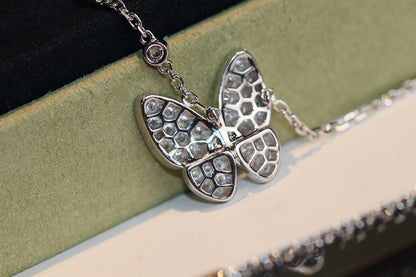 [OAKJURI Jewelry]BUTTERFLY DIAMOND NECKLACE
