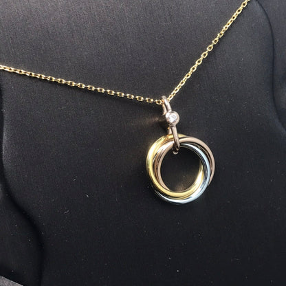 [OAKJURI Jewelry] TRINITY  NECKLACE 1 DIAMOND