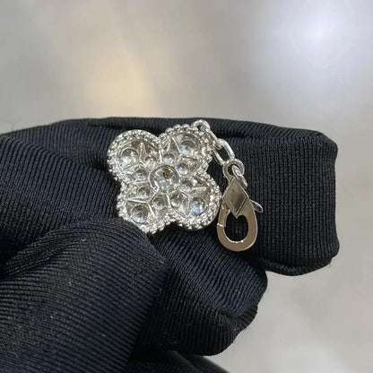 [OAKJURI Jewelry] CLOVER 5 MOTIF FULL DIAMOND BRACELET COLLECTION