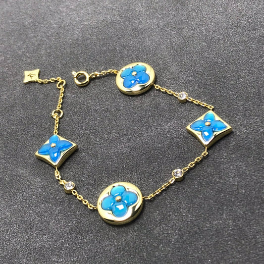 [OAKJURI Jewelry]STAR AND SUN TURQUOISE 4 MOTIFS 3 DIAMONDS