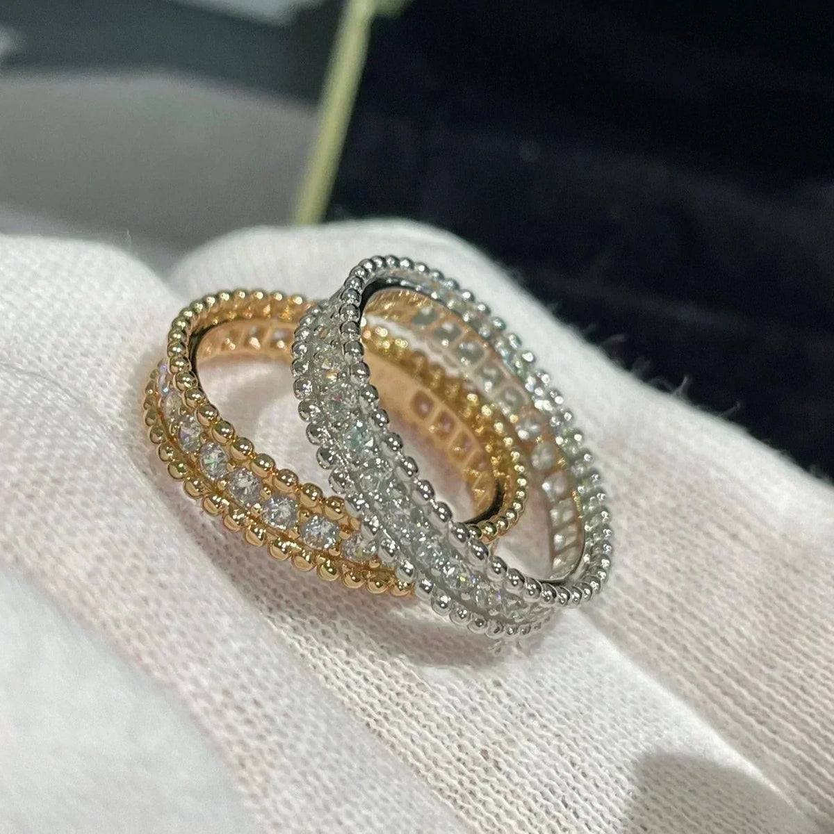 [OAKJURI Jewelry]PERLEE DIAMOND ROSE GOLD RING
