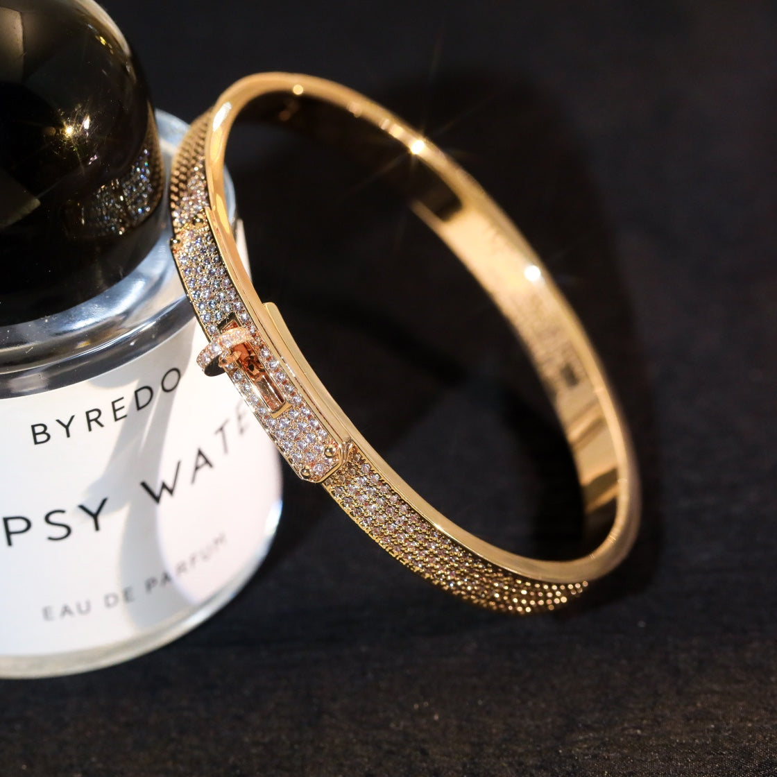 [OAKJURI Jewelry]KELLY BRACELET DIAMOND PAVED