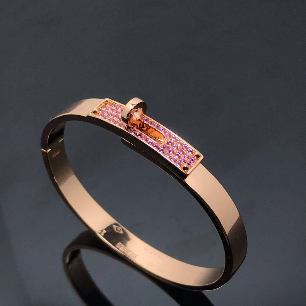[OAKJURI Jewelry]KELLY BRACELET PINK DIAMOND