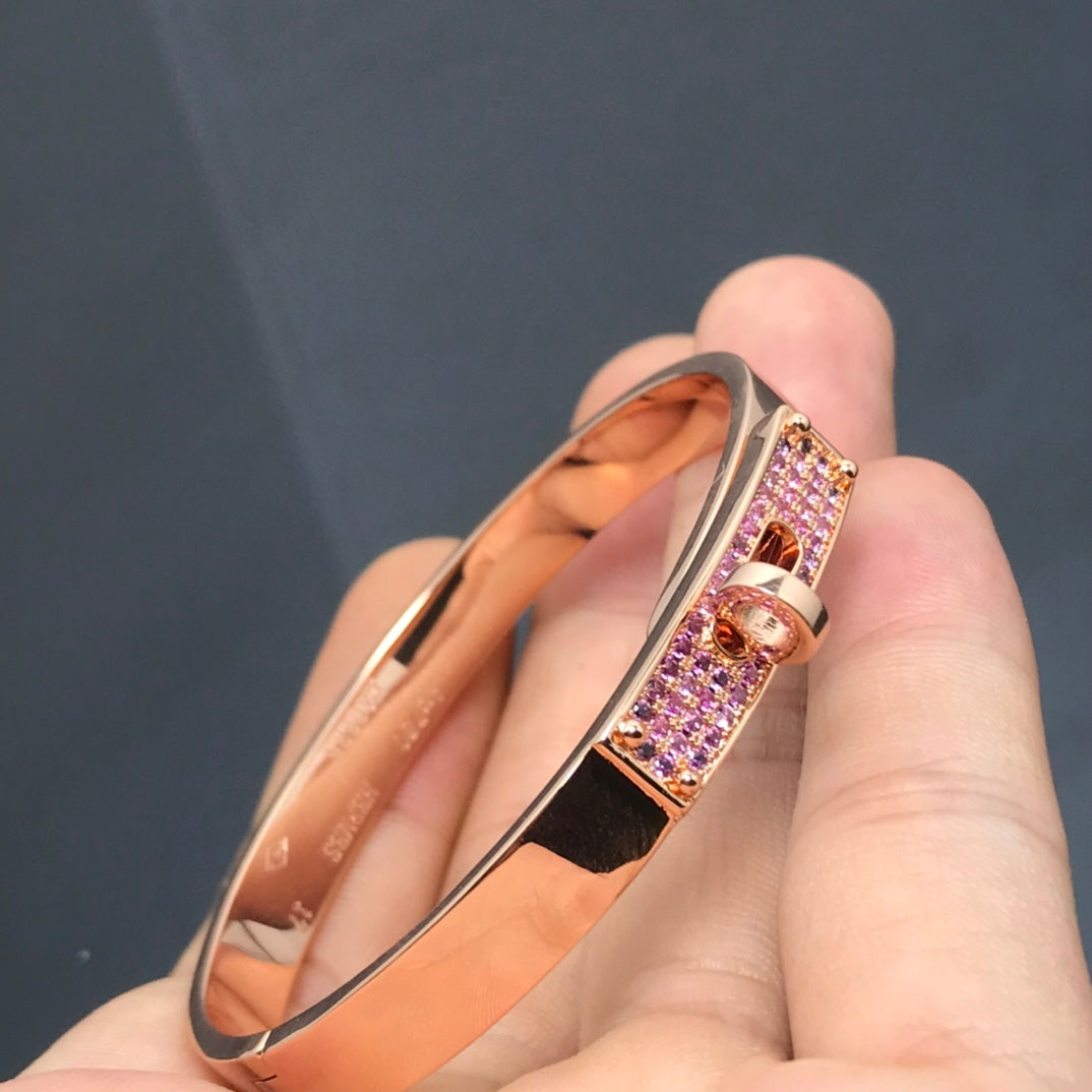 [OAKJURI Jewelry]KELLY BRACELET PINK DIAMOND