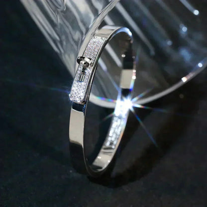 [OAKJURI Jewelry]KELLY SILVER DIAMOND BRACELET