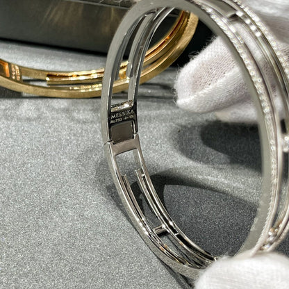 [OAKJURI Jewelry]MOVE 10TH PAVED DIAMOND BRACELET