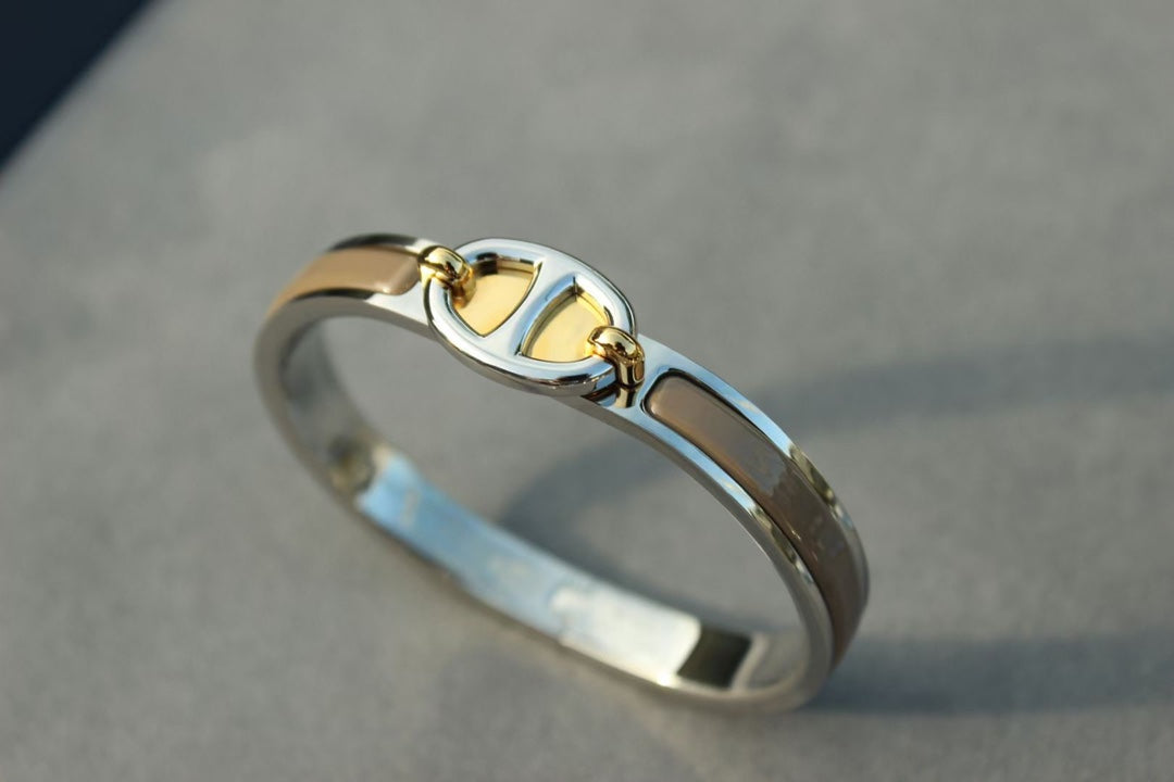 [OAKJURI Jewelry]CLIC CHAINE SILVER BRACELET