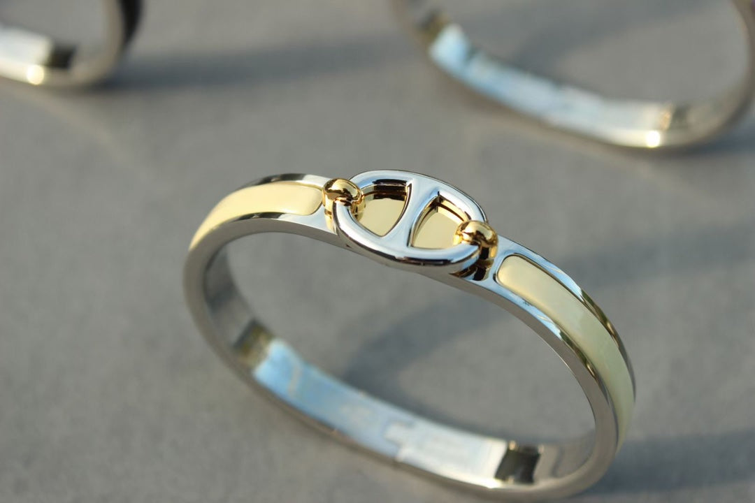 [OAKJURI Jewelry]CLIC CHAINE SILVER BRACELET