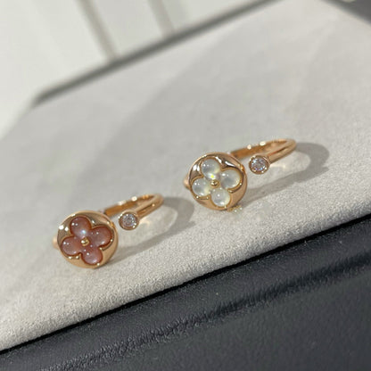 [OAKJURI Jewelry]SUN 1 DIAMOND PINK MOP RING