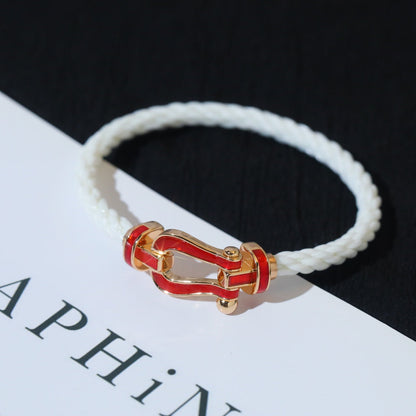 [OAKJURI Jewelry]FORCE 10 WHITE TEXTILE DIAMOND PAVED