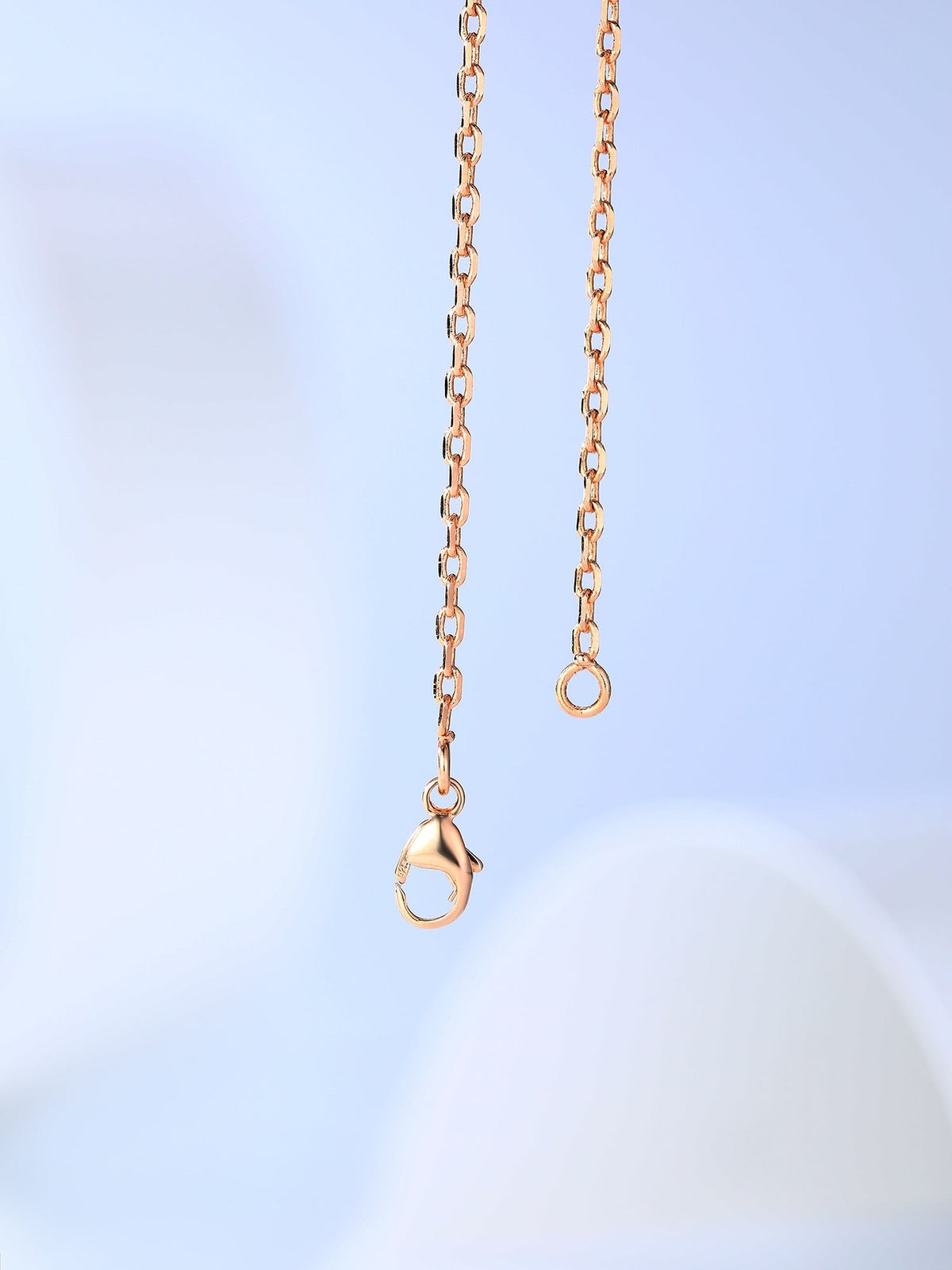 [OAKJURI Jewelry]H CAGE PINK GOLD NECKLACE
