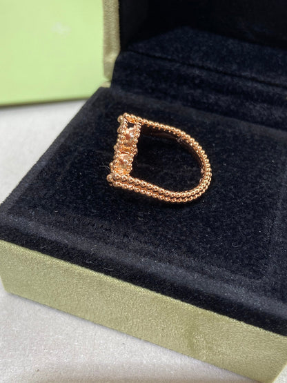 [OAKJURI Jewelry]CLOVER RIVERSIBLE RING GOLD COLLECTION