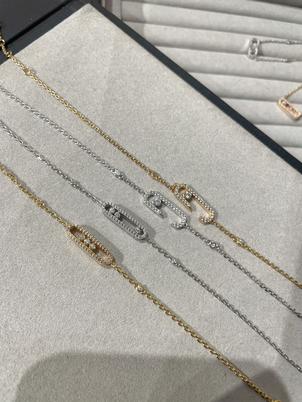 [OAKJURI Jewelry]BABY MOVE DIAMOND BRACELET