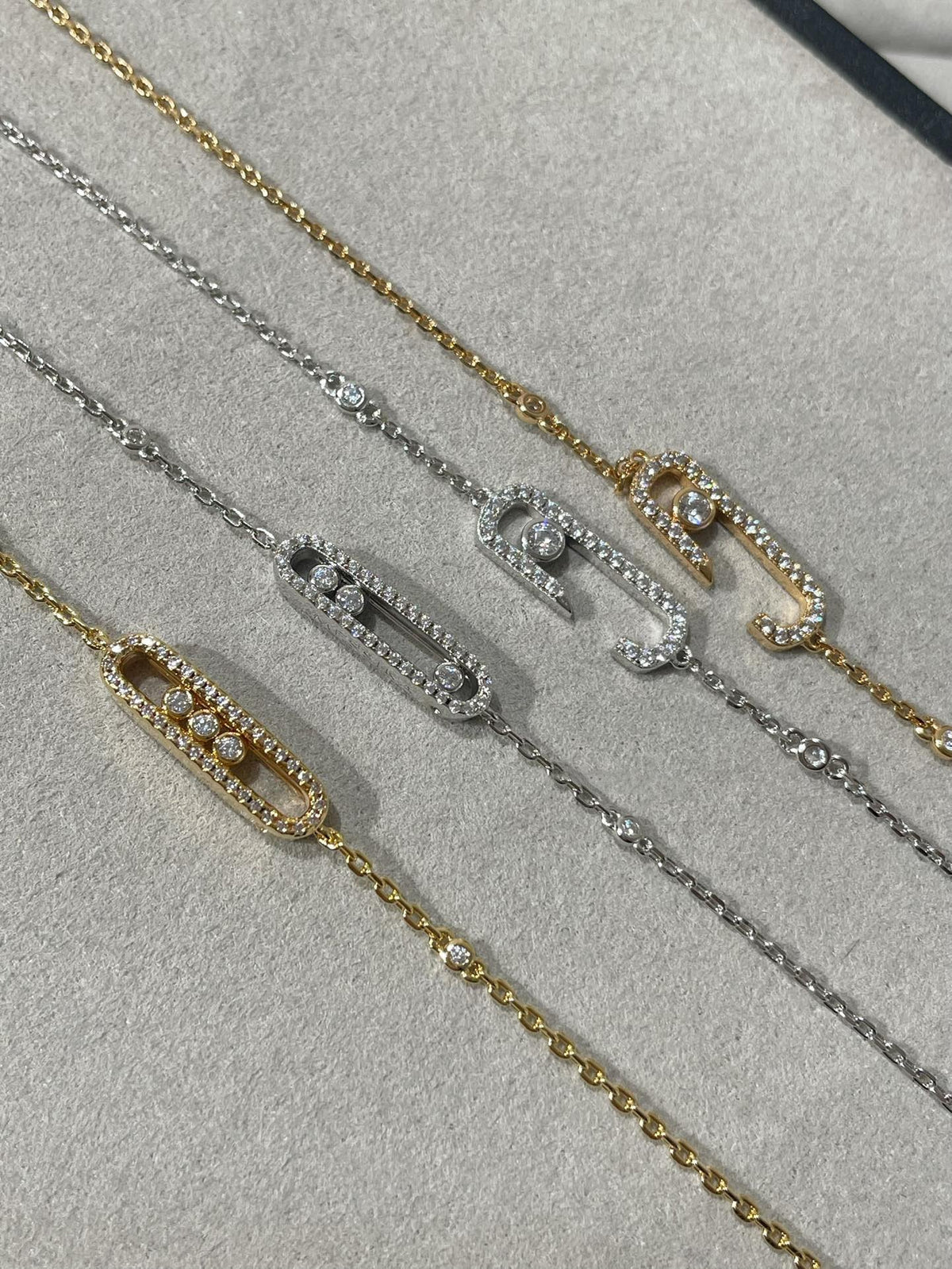 [OAKJURI Jewelry]BABY MOVE DIAMOND BRACELET