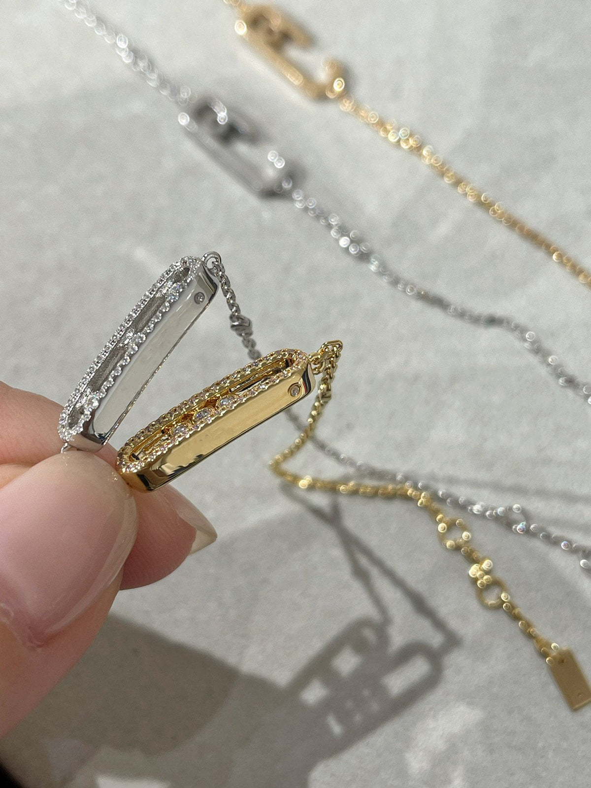 [OAKJURI Jewelry]BABY MOVE DIAMOND BRACELET