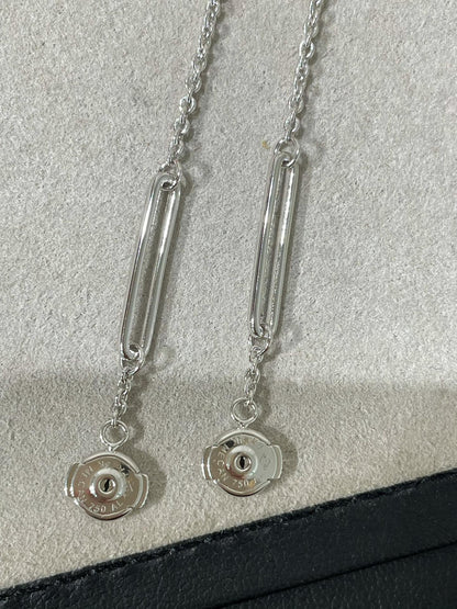 [OAKJURI Jewelry]CHAINE CHAOS DIAMOND DROP EARRINGS