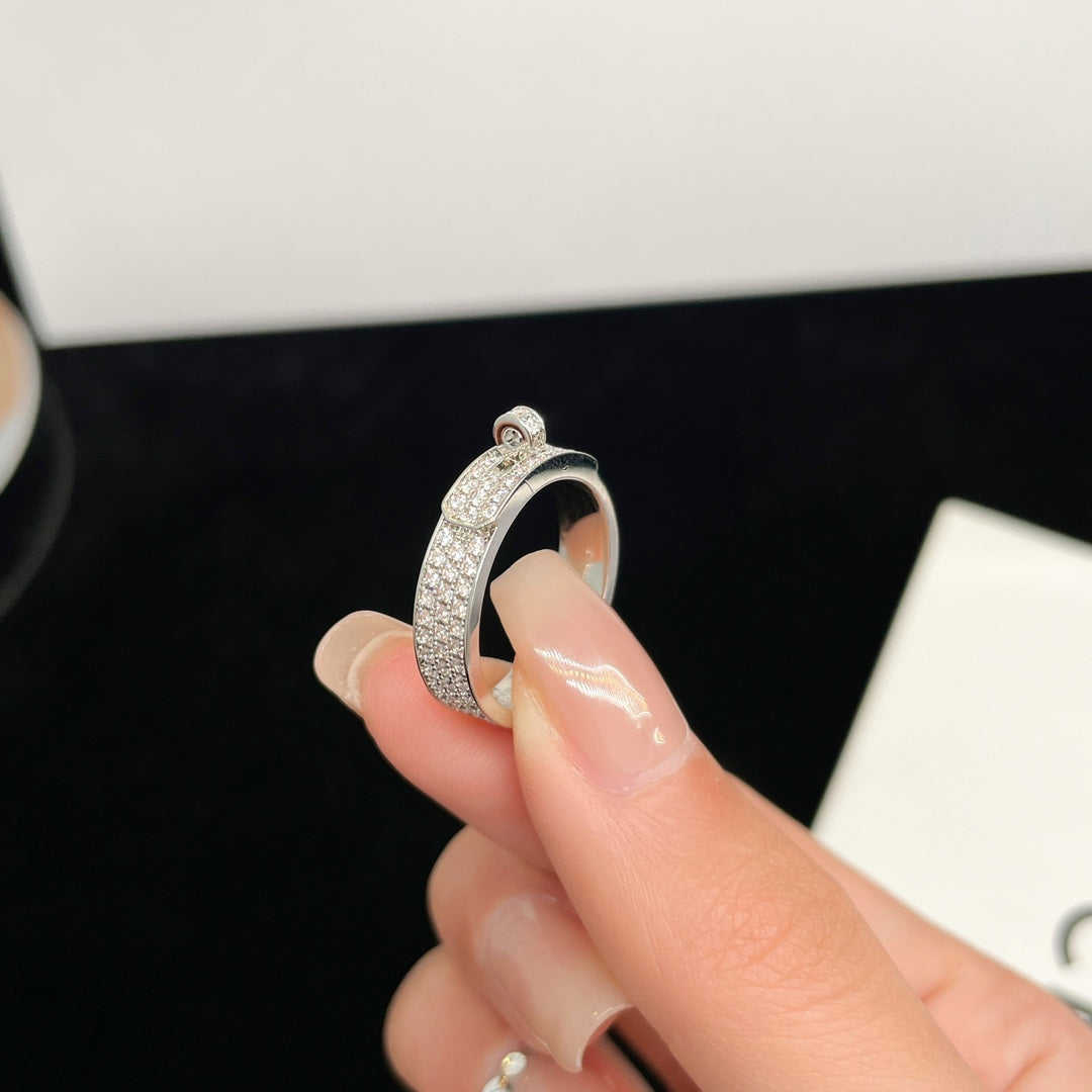 [OAKJURI Jewelry]KELLY SILVER DIAMOND RING