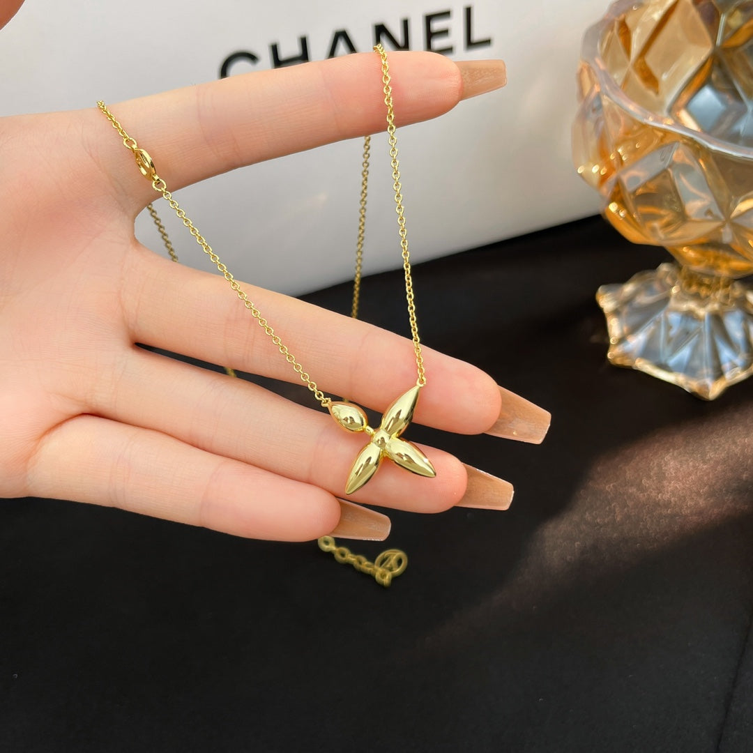 [OAKJURI Jewelry]LOUISETTE GOLD NECKLACE