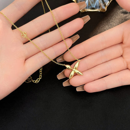 [OAKJURI Jewelry]LOUISETTE GOLD NECKLACE