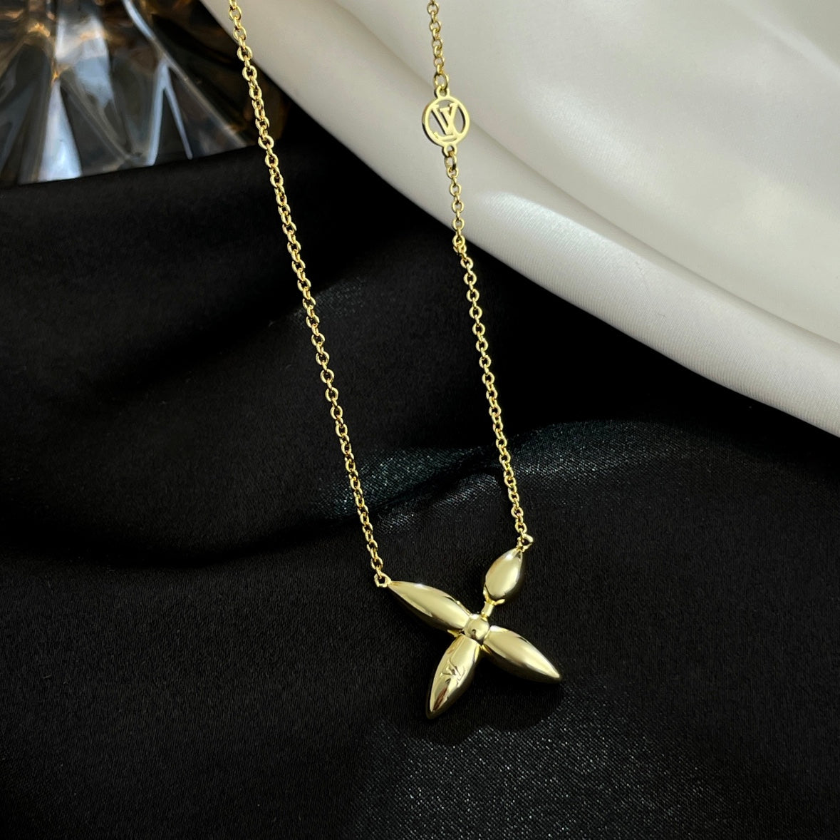 [OAKJURI Jewelry]LOUISETTE GOLD NECKLACE