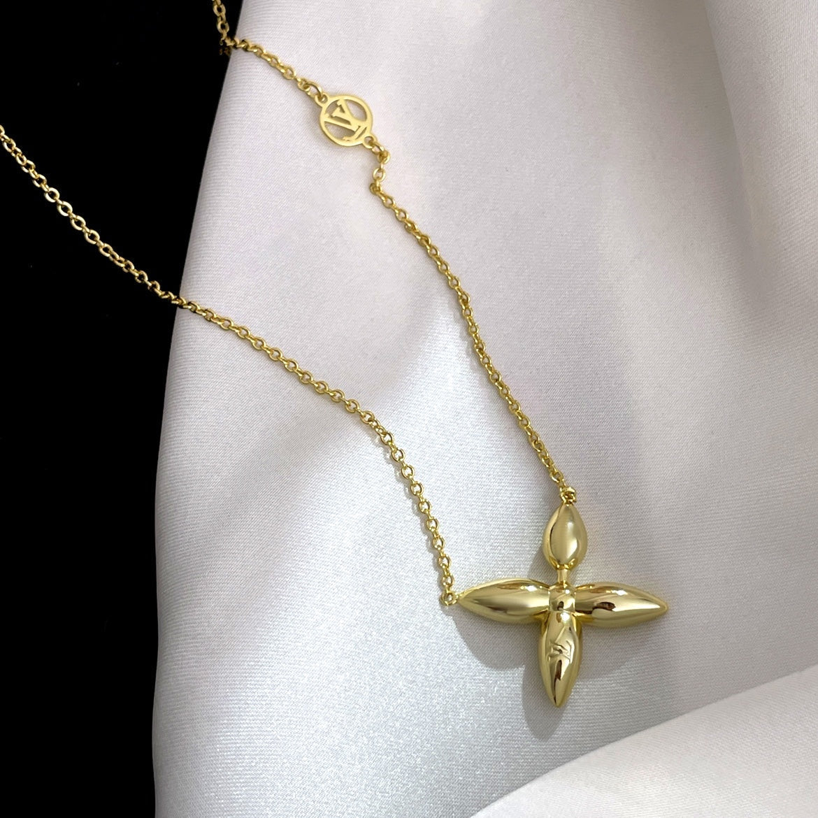 [OAKJURI Jewelry]LOUISETTE GOLD NECKLACE