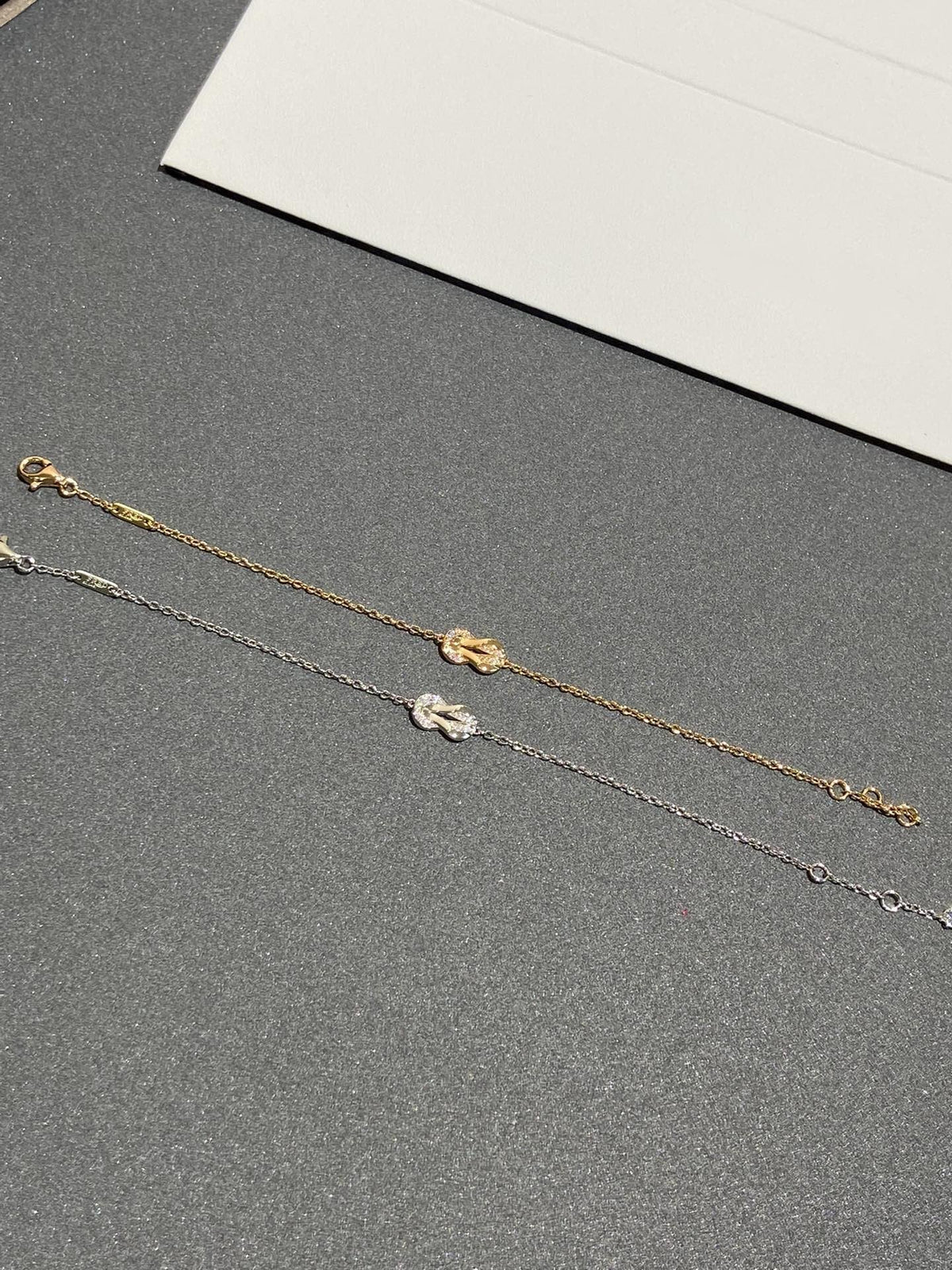 [OAKJURI Jewelry]CHANCE INFINIE DIAMOND BRACELET