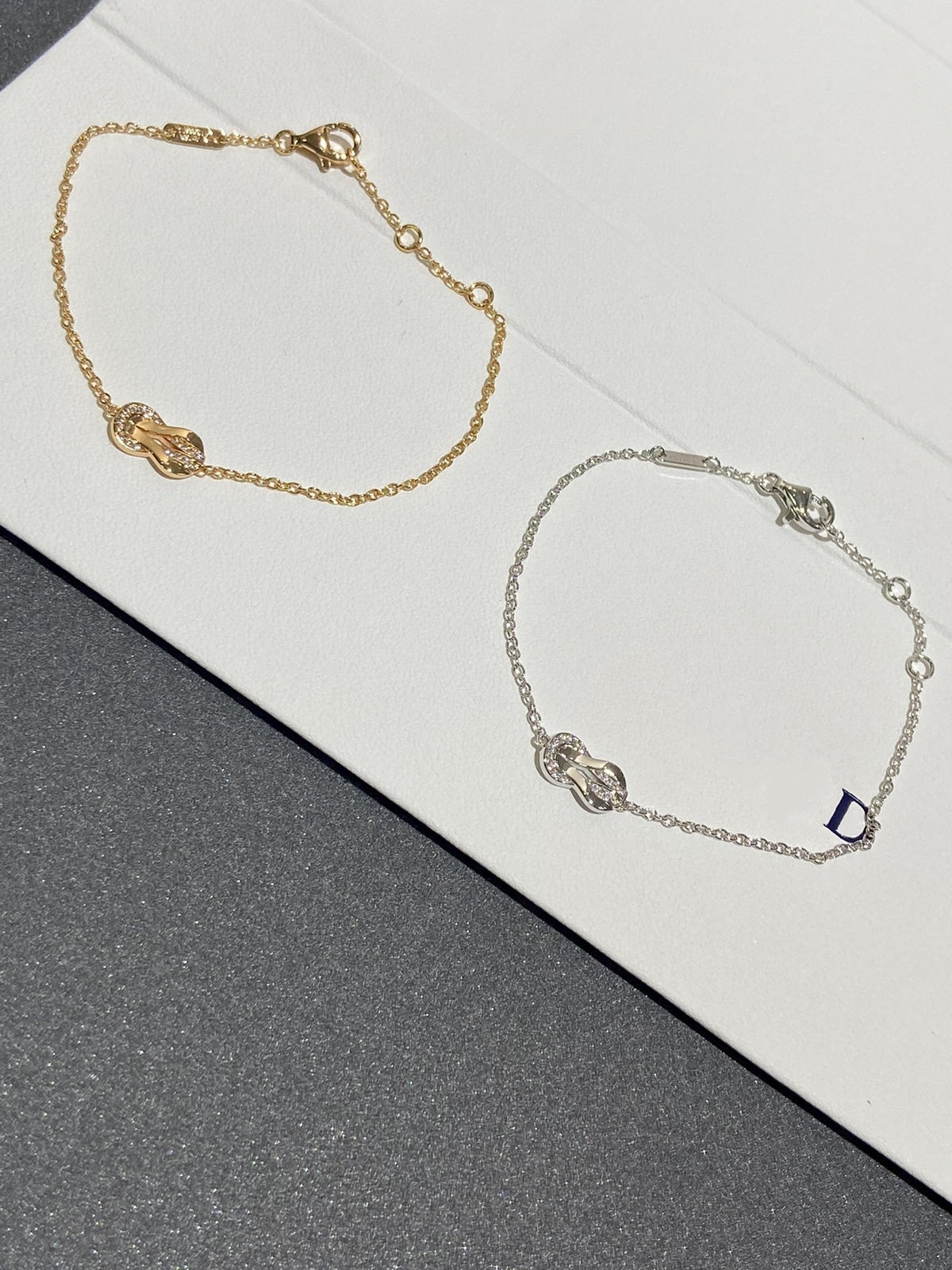 [OAKJURI Jewelry]CHANCE INFINIE DIAMOND BRACELET