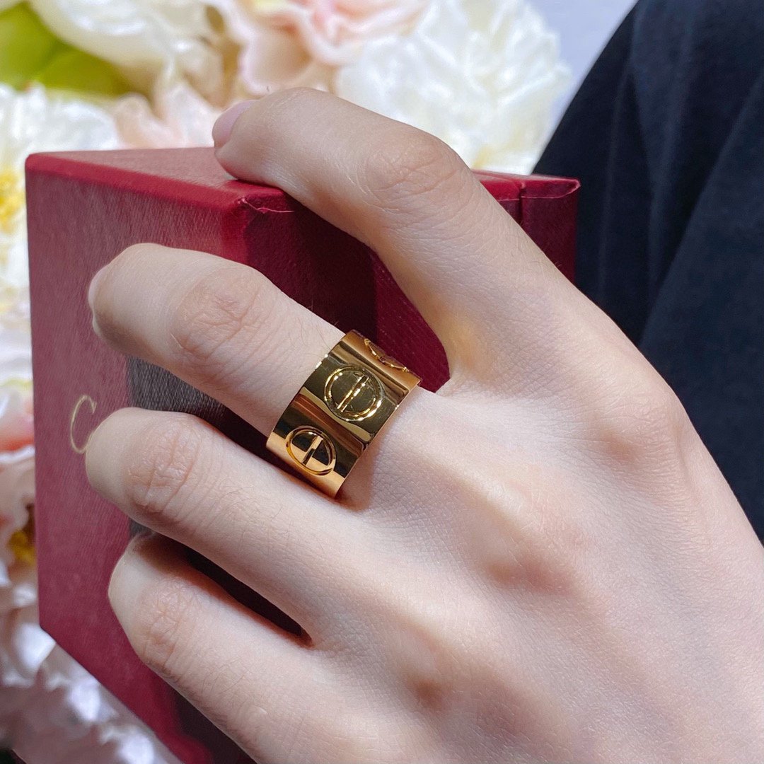 [OAKJURI Jewelry] LOVE 11MM LARGE RING