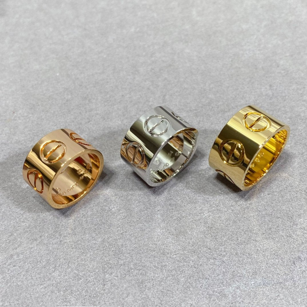[OAKJURI Jewelry] LOVE 11MM LARGE RING