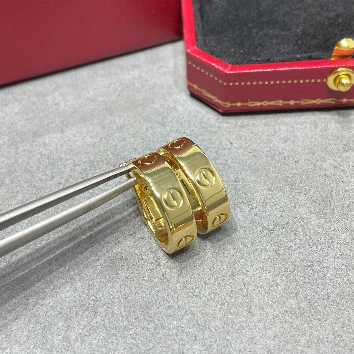 [OAKJURI Jewelry] LOVE 5.5MM EARRINGS