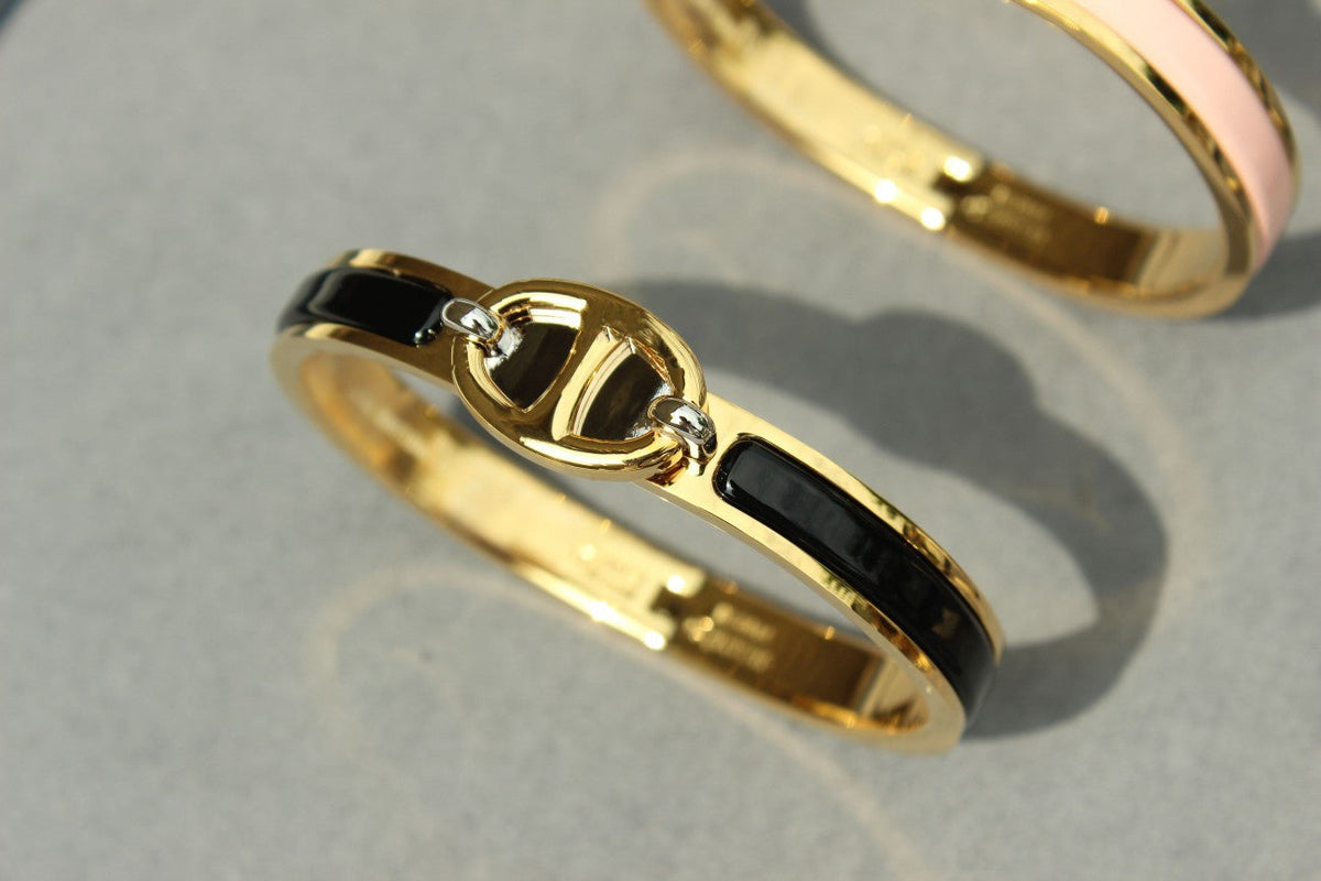 [OAKJURI Jewelry]CLIC CHAINE GOLD BRACELET
