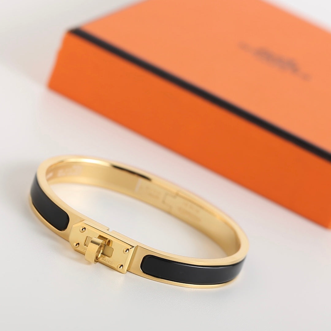 [OAKJURI Jewelry]HM KELLY BLACK BRACELET