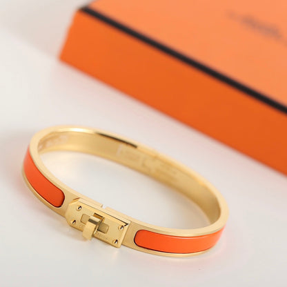 [OAKJURI Jewelry]HM KELLY ORANGE BRACELET