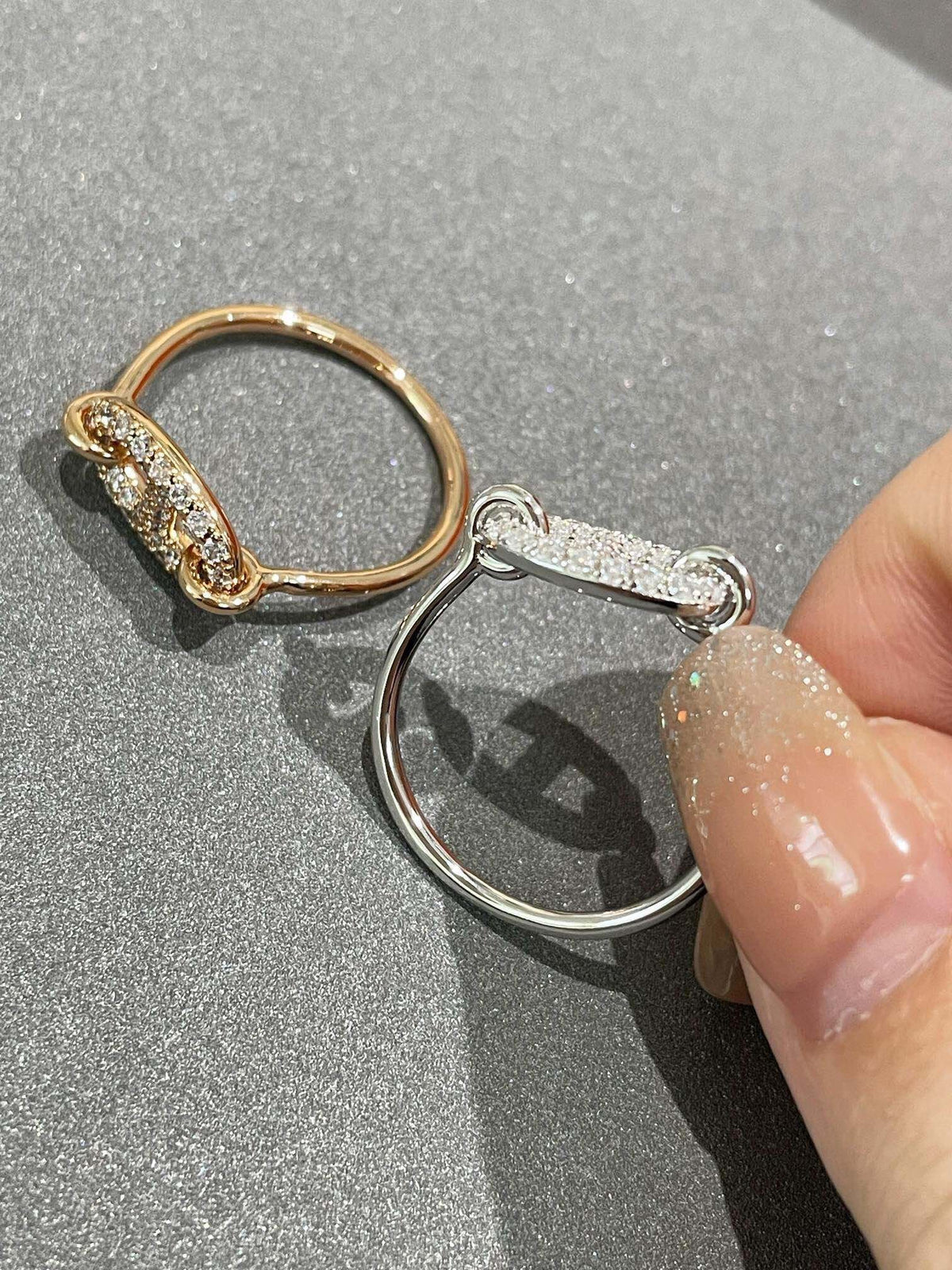 [OAKJURI Jewelry]RONDE SMALL DIAMOND RING