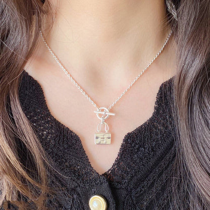 [OAKJURI Jewelry]CONSTANCE PEDANT SILVER NECKLACE