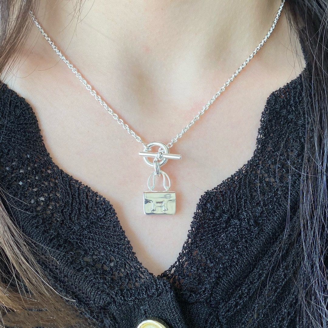 [OAKJURI Jewelry]CONSTANCE PEDANT SILVER NECKLACE