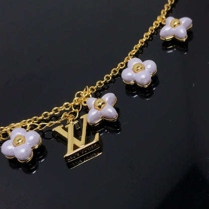 [OAKJURI Jewelry]LOGO 6 MOTIF STAR AND SUN GOLD BRACELET