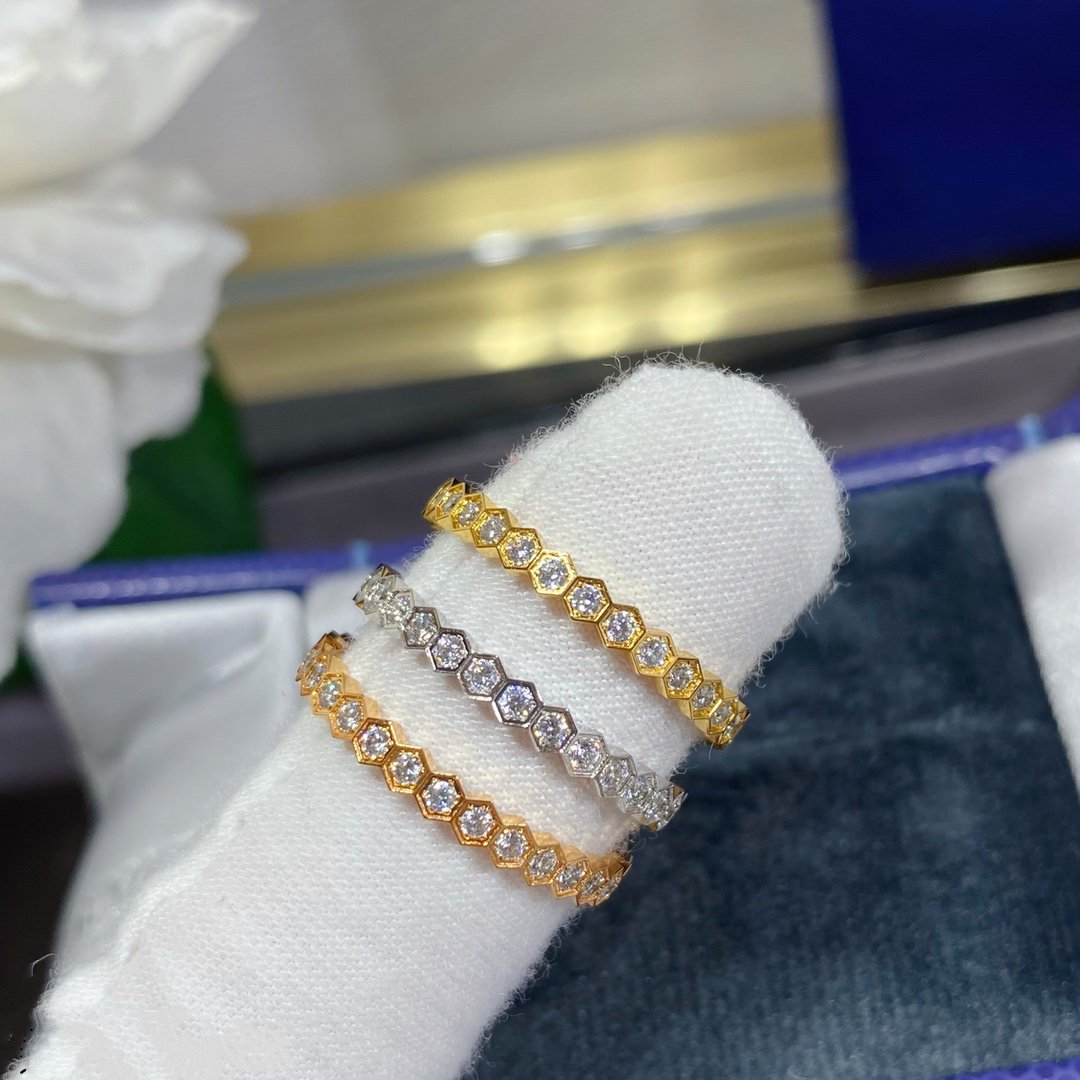 [OAKJURI Jewelry]BEE LOVE DIAMOND PAVED SMALL RING