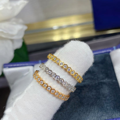 [OAKJURI Jewelry]BEE LOVE DIAMOND PAVED SMALL RING