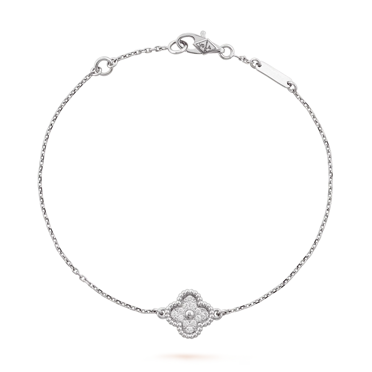 [OAKJURI Jewelry]CLOVER SINGLE FLOWER BRACELET