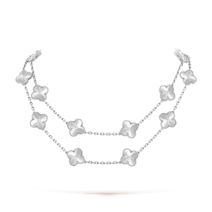 [OAKJURI Jewelry]CLOVER 20 MOTIFS  LASER SILVER