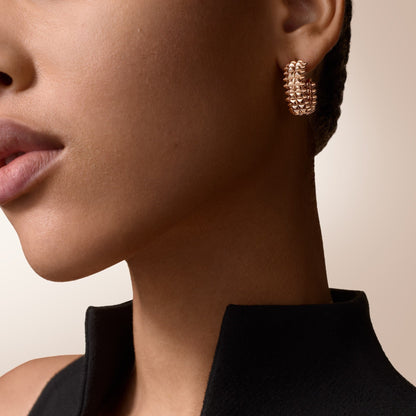 [OAKJURI Jewelry] CLASH 9.2MM DOUBLE ROW EARRINGS