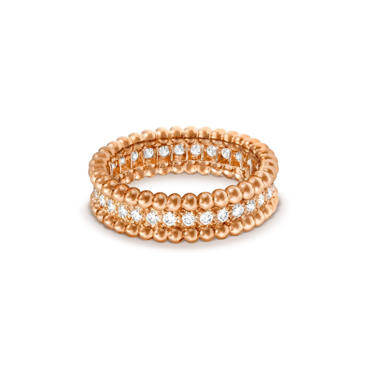 [OAKJURI Jewelry]PERLEE DIAMOND ROSE GOLD RING
