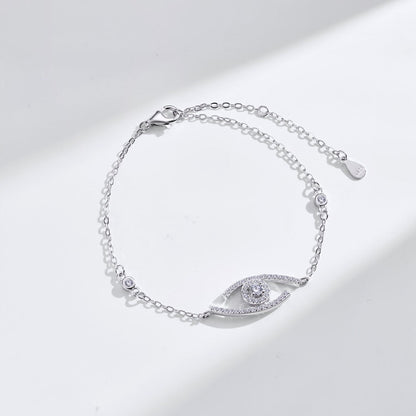 [OAKJURI Jewelry]Lucky Eye Pave-Set Diamond Bracelet
