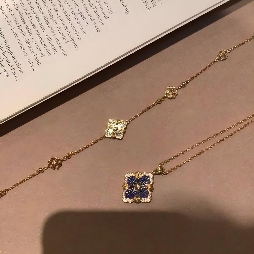 [OAKJURI Jewelry JEWELRY] OPERA TULLE ENAMEL BRACELET