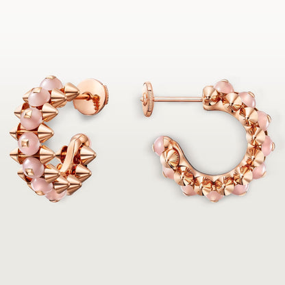 [OAKJURI Jewelry] CLASH 7.9MM AGATE CHALCEDONY EARRINGS