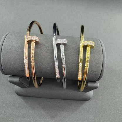 [OAKJURI Jewelry]JUSTE BRACELET 2.5MM DIAMONDS NEW