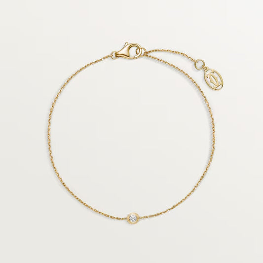 [OAKJURI Jewelry] DAMOUR BRACELET 1 DIAMOND